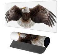 Eagle Tapis de Souris 1000x500x3mm, Tapis de Souris XXL Gaming Animal, Grand sous Main Bureau avec Rubber Base, Gaming Accessoire Bureau, Haute Précision et Vitesse Mouse Pad, pour Gamer, PC R-5031