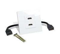 Eagle Twin Plaque murale HDMI avec câbles volants