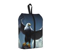 Eagle Under the Stars Sac à chaussures de voyage étanche Organisateur de chaussures pour valise 3 en 1 Pochette de rangement pour Gym Trainer