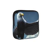 Eagle Under the Stars Sac de rangement pour serviettes hygiéniques et hygiéniques