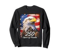 Eagle with 250 Years 1776-2026 Birthday American Sweatshirt