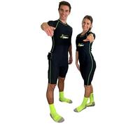 eaglefit - Combinaison Home Système Complet EMS avec 20 électrodes (sans Fil) Entraînement EMS Stimulation Musculaire pour la Maison Ainsi Que pour Le Studio - Fitness pour Femmes et Hommes (3XL)