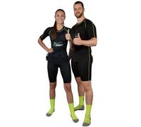 eaglefit - Combinaison Pro Système Complet EMS avec 24 électrodes (sans Fil) Entraînement EMS Stimulation Musculaire pour la Maison Ainsi Que pour Le Studio - Fitness pour Femmes et Hommes (L)