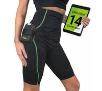 eaglefit - EMS Pants système Complet sans Fil avec 14 électrodes - Pantalon d’entraînement pour Ventre, Jambes et fessiers - Développement Musculaire et stimulateur Musculaire pour Femmes et Hommes