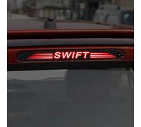 EAGLEG 1 PCS Autocollant de Feu de Frein de Voiture pour Suz-uki Swift, Décalcomanies de Feu Stop À Montage Haut Film Protection Feu Arrière de Coffre Accessoires Décoratifs,B