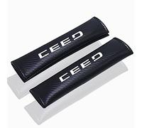 EAGLEG 2 Pièces Voiture ProtèGe Ceinture SéCurité Coussin pour K-IA Ceed GT GT Line, Protections Épaulettes de Ceinture de Sécurité en Fibre Carbone Amovible Interior Accessories,Ceed