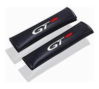 EAGLEG 2 Pièces Voiture ProtèGe Ceinture SéCurité Coussin pour Peu-geot GT GTI GT Line, Protections Épaulettes de Ceinture de Sécurité en Fibre Carbone Amovible Interior Accessories,GT