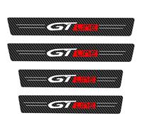 EAGLEG 4 pièces Protecteurs de Plaque de Seuil de Porte Voitures, pour KI-A Rio SPORTAGE X-Line GT GT-Line Picanto Seuil de Porte, Accessoires D'Autocollants de Plaque de Seuil, GT~Line