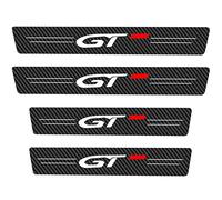 EAGLEG 4 pièces Protecteurs de Plaque de Seuil de Porte Voitures, pour KI-A Rio SPORTAGE X-Line GT GT-Line Picanto Seuil de Porte, Accessoires D'Autocollants de Plaque de Seuil, GT