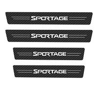 EAGLEG 4 pièces Protecteurs de Plaque de Seuil de Porte Voitures, pour KI-A Rio SPORTAGE X-Line GT GT-Line Picanto Seuil de Porte, Accessoires D'Autocollants de Plaque de Seuil, SPORTAGE