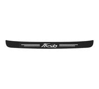 EAGLEG Bande de Protection de Pare-Chocs Arrière en Fiber de Carbone Autocollant Anti-Rayures de Bord de Seuil de Porte de Coffre de Voiture pour Fo-RD Fiesta Focus Mondeo St-Line,Fiesta