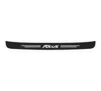 EAGLEG Bande de Protection de Pare-Chocs Arrière en Fiber de Carbone Autocollant Anti-Rayures de Bord de Seuil de Porte de Coffre de Voiture pour Fo-RD Fiesta Focus Mondeo St-Line, Focus
