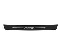 EAGLEG Protection de Pare-Chocs ArrièRe de Voiture pour K-IA NIRO, Bandes de Protection de Seuil de Coffre de Fibre Carbone Anti-Rayures Styling Accessoire,Black