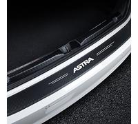 EAGLEG Protection de Seuil de Chargement en Fibre Carbone Autocollant de Bord de Seuil de Porte de Coffre de Voiture pour OP-el Astra F G H J K, Accessoires décoratifs de Style Corporel,Black
