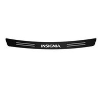 EAGLEG Protection des Pare-Chocs Arrière Voiture, pour OP-el Insignia, Fibre Carbone Plaque Seuil Tronc Protection des Pare Chocs Autocollants Style Accessoires,Black