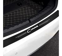 EAGLEG Protection Seuil Pare Chocs Arrière - pour Fo-RD C-Max CMAX C Max 1 2 2003-2021 - Bande Seuil de Chargement - Autocollant de Plaque de Seuil Coffre Anti-Rayures Accessoires Décoratifs,Black