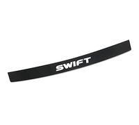 EAGLEG Voiture Arrière Protection des Pare-Chocs, pour Suz-uki Swift, Fibre Carbone Bandes Coffre Anti-Rayures Autocollant,Black