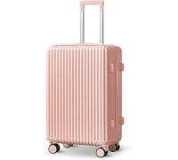 Eagleize Bagage à main approuvé par les compagnies aériennes, valise légère à roulettes, poche de séparation sèche et humide, bagage rigide en PC avec roues pivotantes et serrure TSA pour les voyages