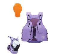 EAGLEKING Sac à dos de ski multifonction avec rembourrage dorsal et sangle de fixation de planche à neige, sac de cyclisme avec poche en maille pour casque, gilet de course pour homme et femme pour