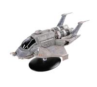 Eaglemoss Collection de vaisseaux spatiaux Battlestar Galactica Starships Collection Nº 10 Modern Raptor 25x18 cm