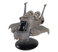 Eaglemoss Collection de vaisseaux spatiaux Battlestar Galactica Starships Collection Nº 10 Modern Raptor 25x18 cm