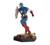 EAGLEMOSS Eaglemoss Figurine Captain America Pose de Bataille échelle 1:18 MVSEN002 Multicolore