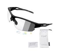 Eaglens.54 Lunettes de Soleil Sport Anti-buée Photochromiques pour Cyclisme Homme Femme, UV400, Monture TR90 Incassable.