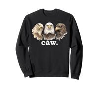 Eagles Caw Funny Eagle Lover Funny Caw Sweatshirt