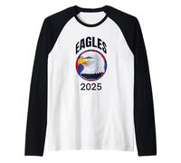 Eagles - Graphique des gagnants de la saison 2025 pour fans Manche Raglan