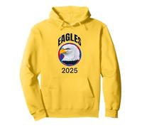 Eagles - Graphique des gagnants de la saison 2025 pour fans Sweat à Capuche