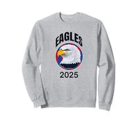 Eagles - Graphique des gagnants de la saison 2025 pour fans Sweatshirt