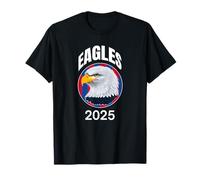 Eagles - Graphique des gagnants de la saison 2025 pour fans T-Shirt