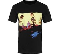Eagles - T-shirt "Hotel California" pour homme/femme unie RO1360 (S) (Noir)