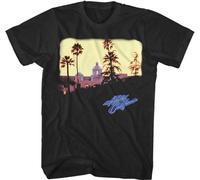Eagles - T-shirt "Hotel California" pour homme/femme unie RO4681 (4XL) (Noir)