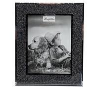 Eaglewiz Cadre photo en verre noir pailleté 20 x 15 cm