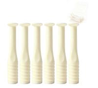 eagosion Lot de 6 outils de retrait de lentilles de contact rigides avec boîte de rangement pour soins des yeux - Retire les ventouses réutilisables - Dissolvant de contact oculaire pour lentilles RGP