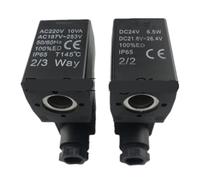 EAHWCXSD Bobine d'électrovanne 2/2 Voies, 1 pièce, AC220V 10VA AC187-253V DC24V6.5W DC21.6-26.4V, diamètre intérieur 11mm, Hauteur 40mm(AC 110V)