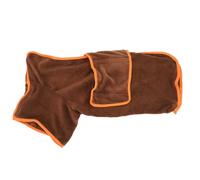 EALRIDV Dog Bathrobe Towel Dog Drying Coat,Super Absorbent Dog Towels for After Bath Soft Dog Drying Towel Adjustable Dog Drying Coat (M)