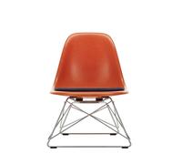 Eames Fiberglass Chair LSR chaise avec coussin d'assise Vitra - 4055737162183