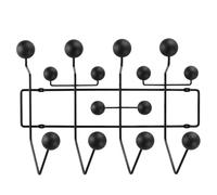 Eames Hang it all Portemanteau mural frêne noir Vitra - 4055737296499