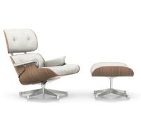 Eames Lounge Chair & Ottoman noyer blanc Fauteuil Vitra - 4055737011115