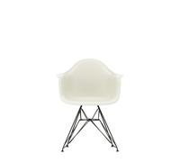 Vitra Chaise Eames DAR plastique chromé - Rouge coquelicot