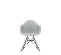 Vitra Chaise Eames DAR plastique chromé - Rouge coquelicot