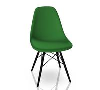 Eames Plastic Side Chair DSW Chaise Vitra Frêne couleur miel - blanc - 4055737328695
