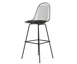 Eames Wire Bar Stool Tabouret de bar haut avec coussin d'assise Vitra - 4055737222122