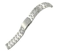 EAMOM Bracelets de montre en acier inoxydable pour 1853 T049 T049410A Tissot série PR100, bracelet en métal massif, 19mm(Silver)