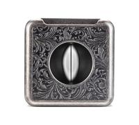 EAMOM Rétro 4 en 1 V-Blade Cutter Outil Multifonctionnel Acier Inoxydable avec Poinçon Intégré et Aiguille (B)