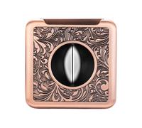 EAMOM Retro 4 en 1 V-Blade Cutter Outil Multifonctionnel en Acier Inoxydable avec Poinçon Intégré et Aiguille (A)