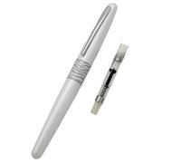 EAMOM Stylo-plume en métal avec pointe en acier inoxydable coloré pour écrire (Tigre, F 0,3 mm)