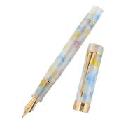 EAMOM Stylo plume en résine en forme de flèche avec clip doré pour bureau, fournitures scolaires (08)